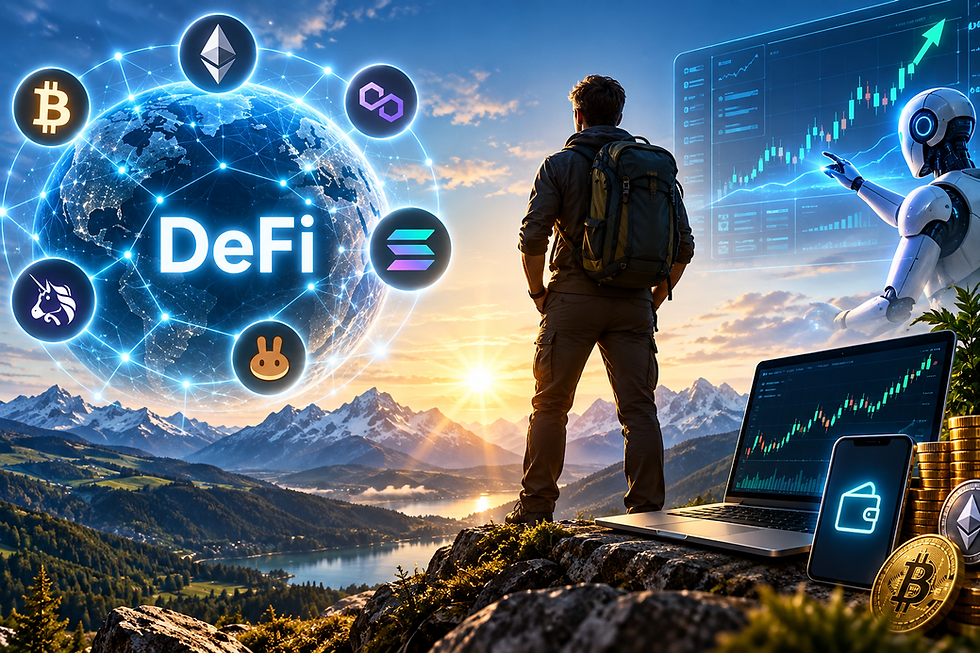 DeFi Trading einfach erklärt: Vorteile, Zukunft & KI-Trading 2026