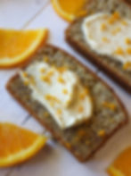 Gluten Free Orange Banana Bread