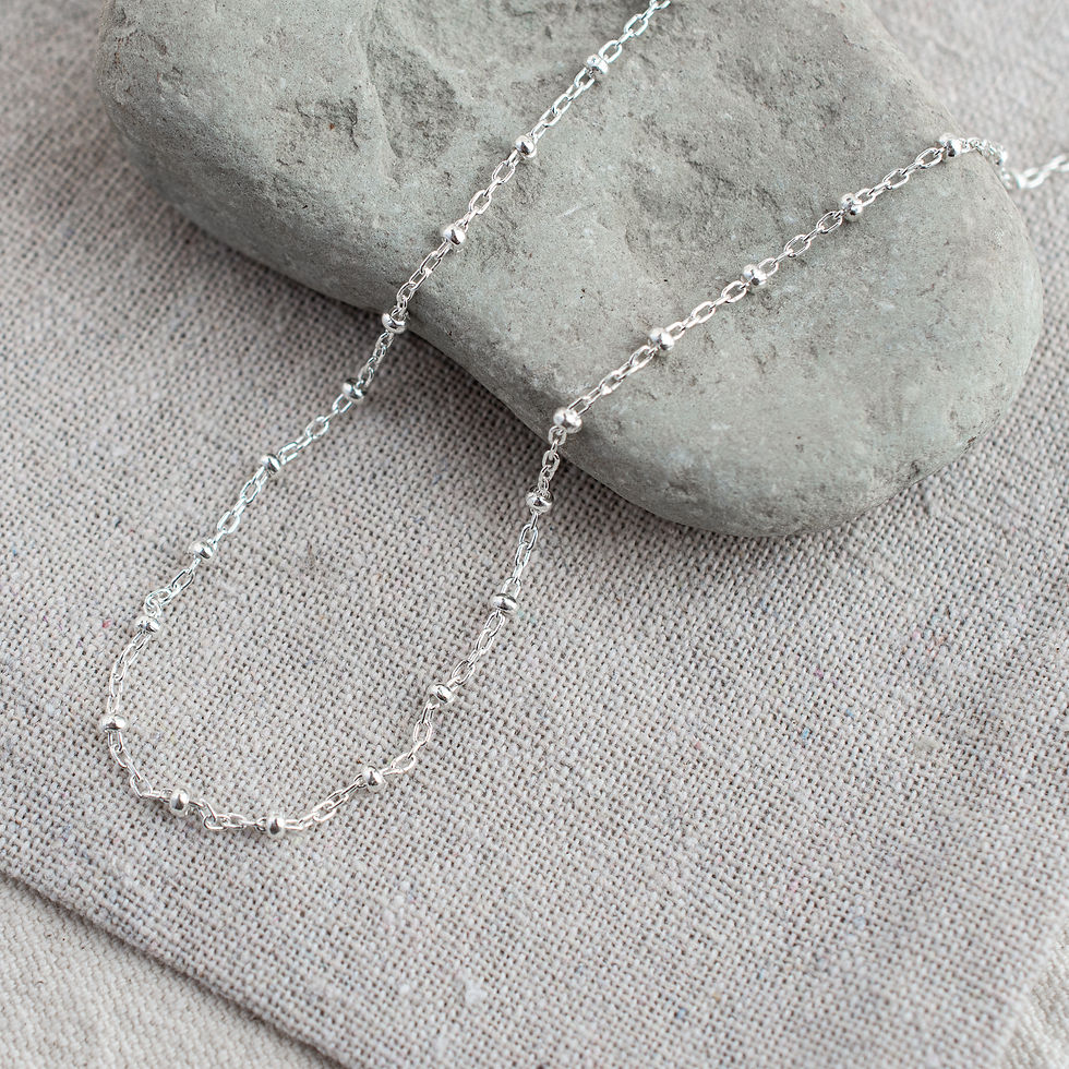 Thumbnail: Mini Sterling Ball Choker