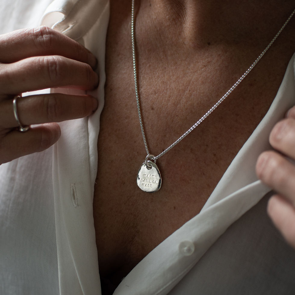 Thumbnail: 'Main dans la main' Necklace | Sterling Silver