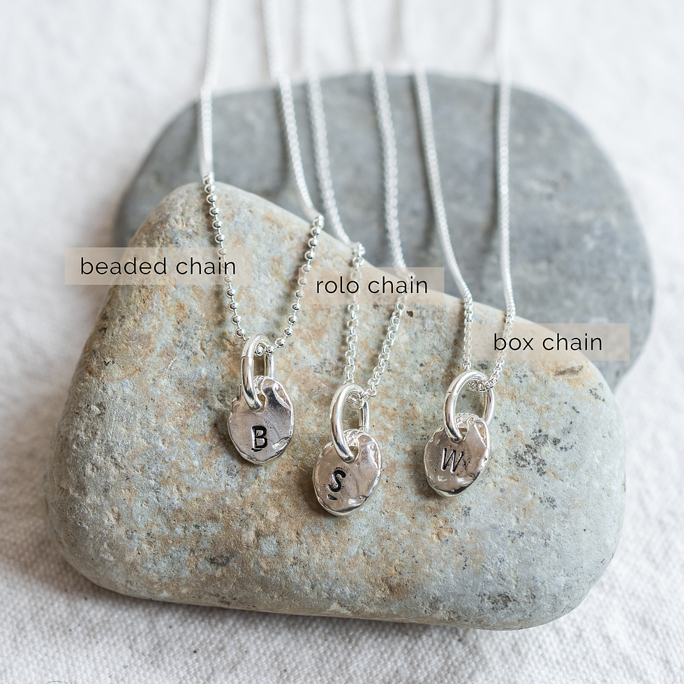 Thumbnail: River Pebble Heirloom Pendant | Sterling Silver