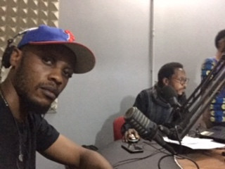 Ekwa with Save Animals-speaking on local radio show