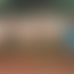 Several people holding burlap sacks and 2 donkeys standing in front of them on dirt ground with trees in the background in Uganda.