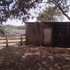 Old barn type structure in Kenya.