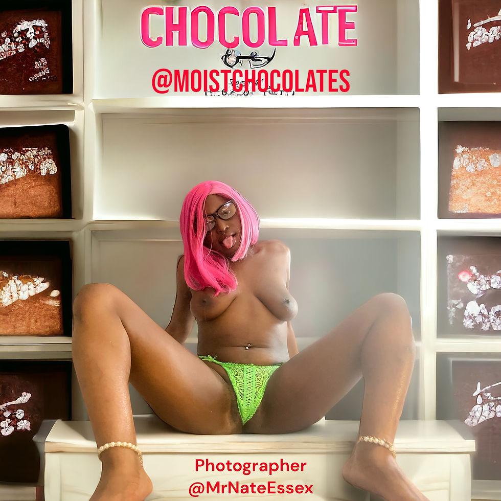 “ColorSplash” Photoshoot with Betty (@MoistChocolates)