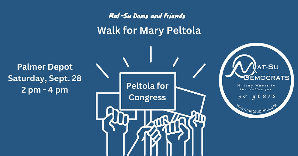 Walk for Mary Peltola