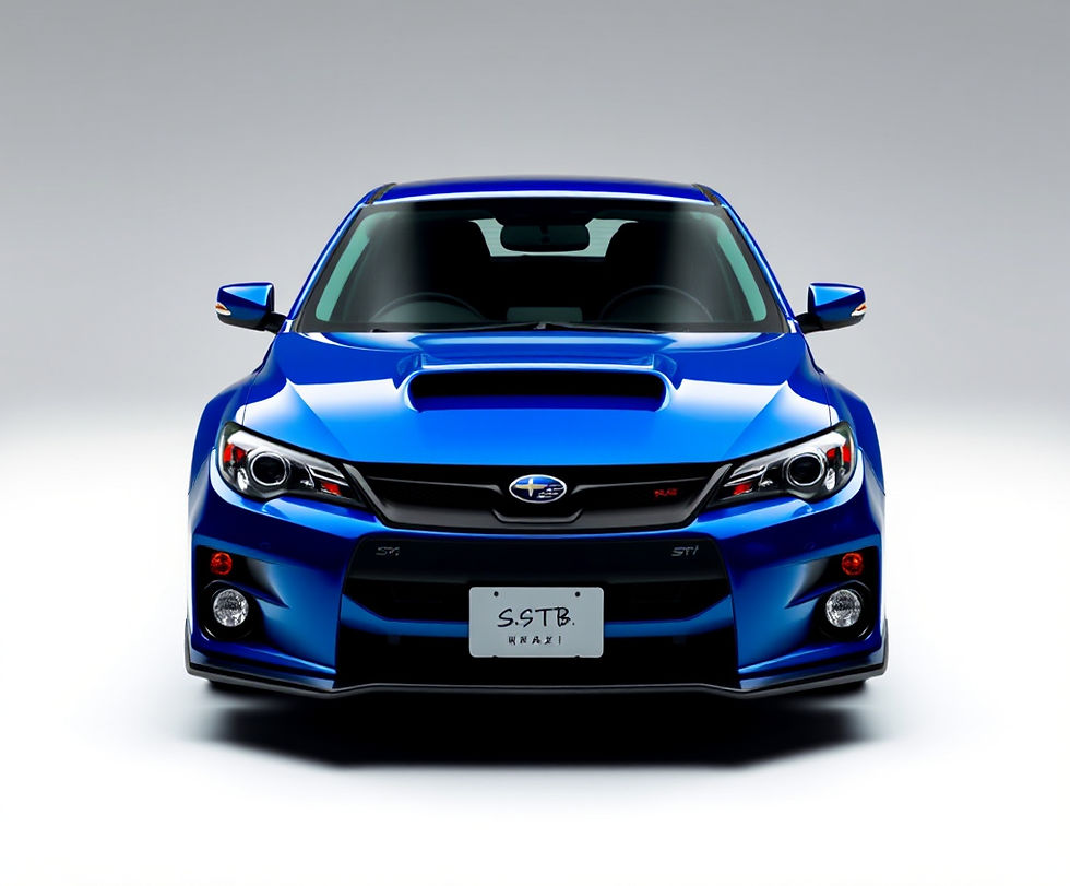 2011 Subaru WRX STI Hatchback - JDM import to Canada