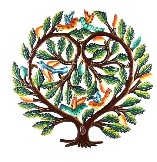 Tree of Life Upcycle Haitian Metal Art