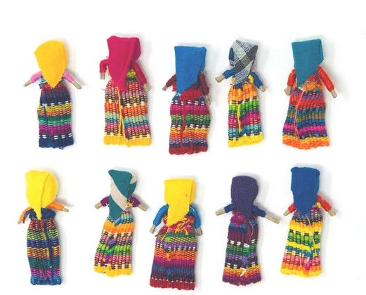 Thumbnail: Worry Dolls - Set of 10