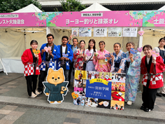 快晴の博多駅前で大盛況！アサデスフェスに出展しました