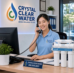 Office staff crystal clear water women s