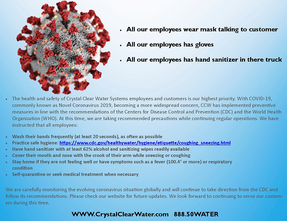 Crystal Clear Water Systems is open for business Employees.jpg