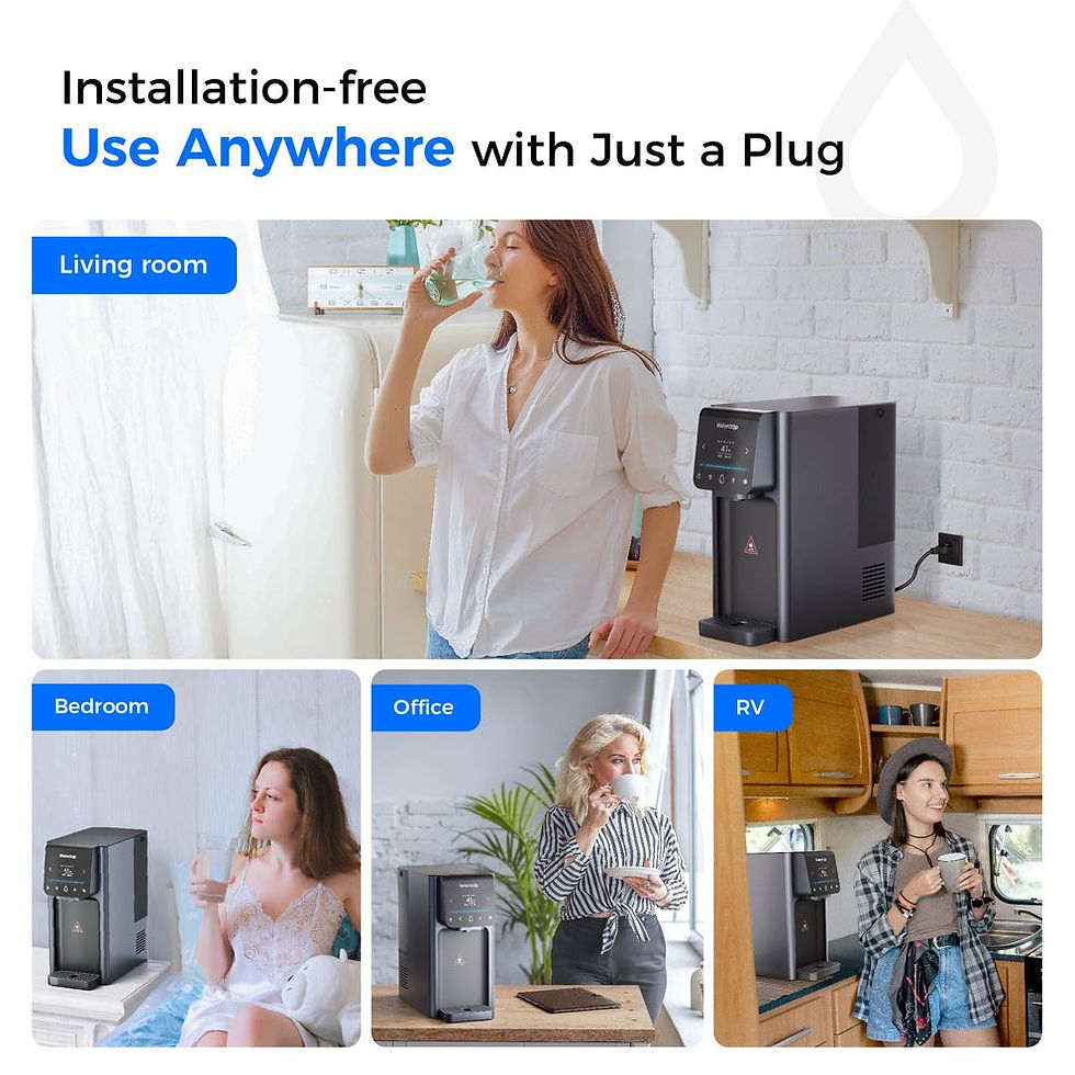 Thumbnail: Waterdrop A1 Hot & Cold Water Dispenser  7 Stage Reverse Osmosis Water System
