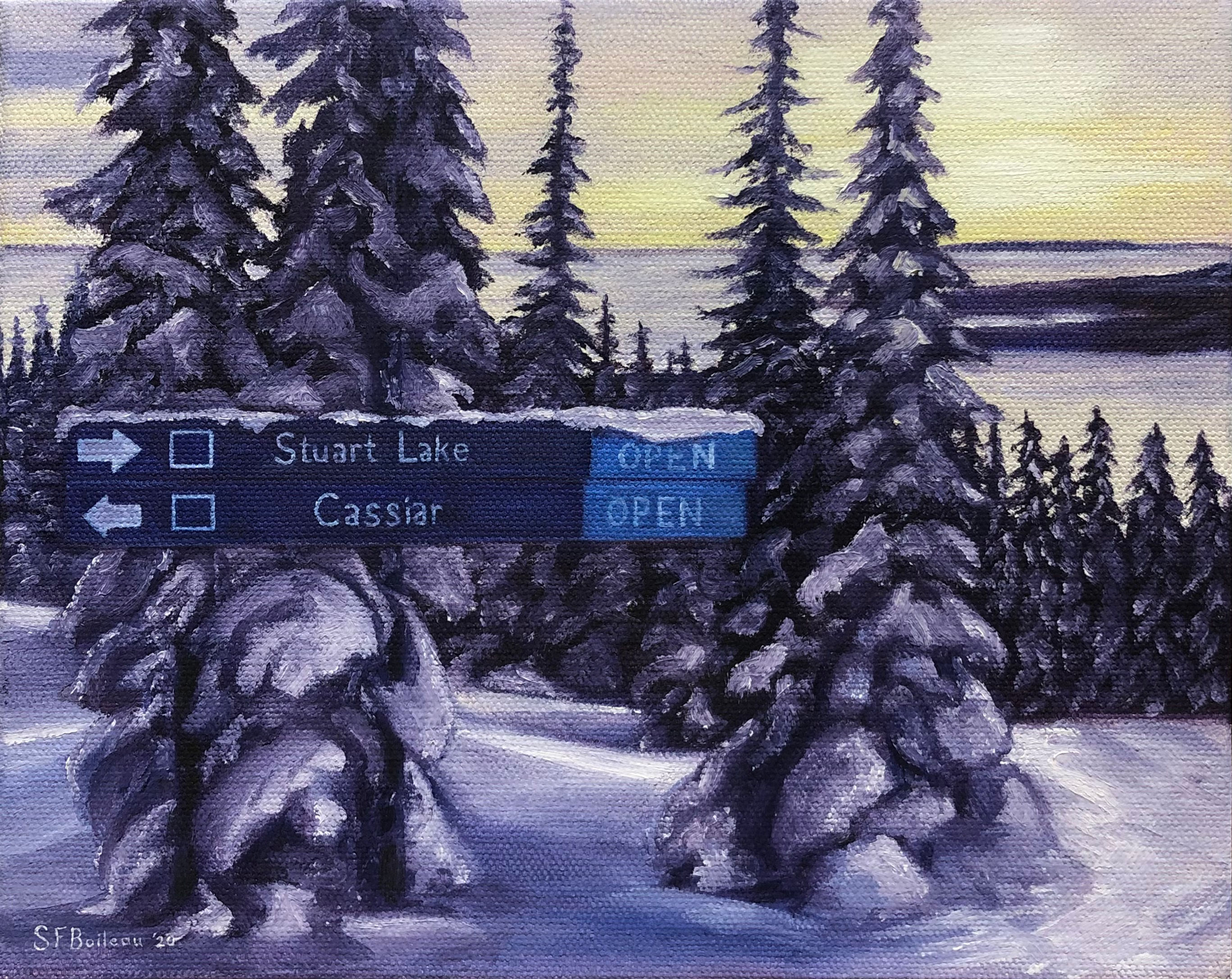 "Which Way?" 8"x10" Original Oil Painting