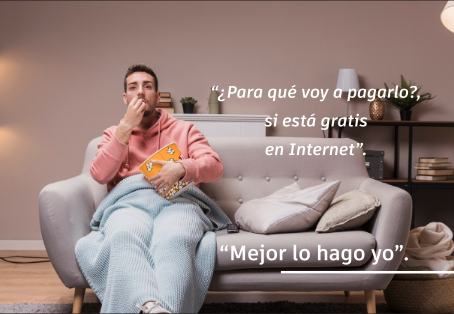 “Mejor lo busco en Internet...”.