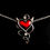 Thumbnail: Devil Heart Necklace by Alchemy Gothic