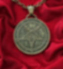 Sigil of Baphomet Antique Bronze