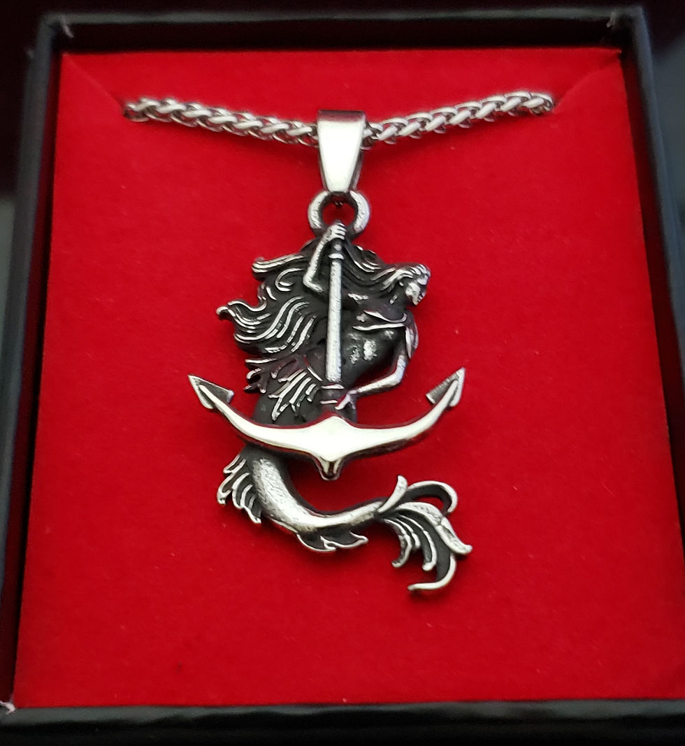 Miniaturbild: Mermaid Anchor Pendant