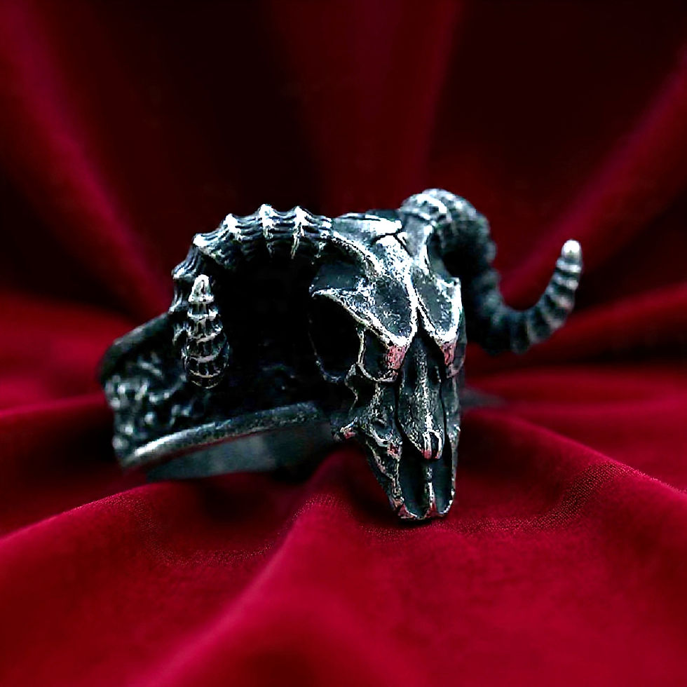 Miniature : Left Hand Path Ring