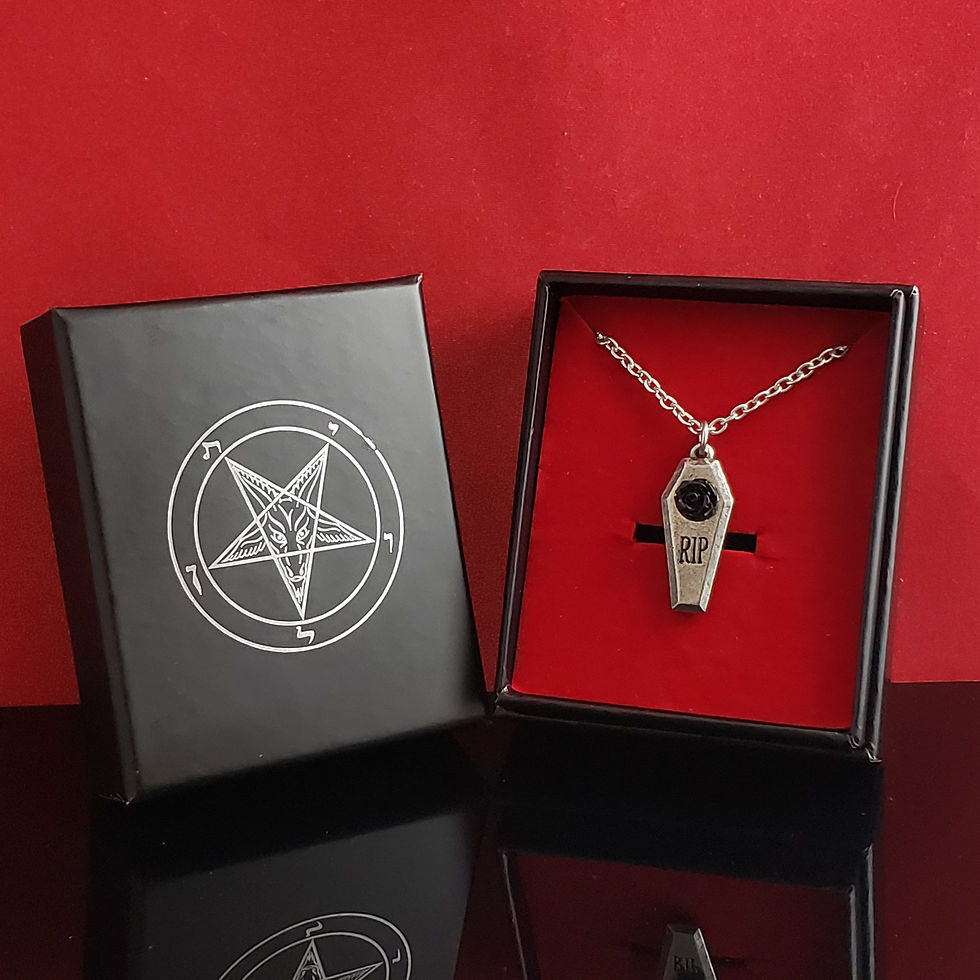 Miniatura: RIP Rose Pendant