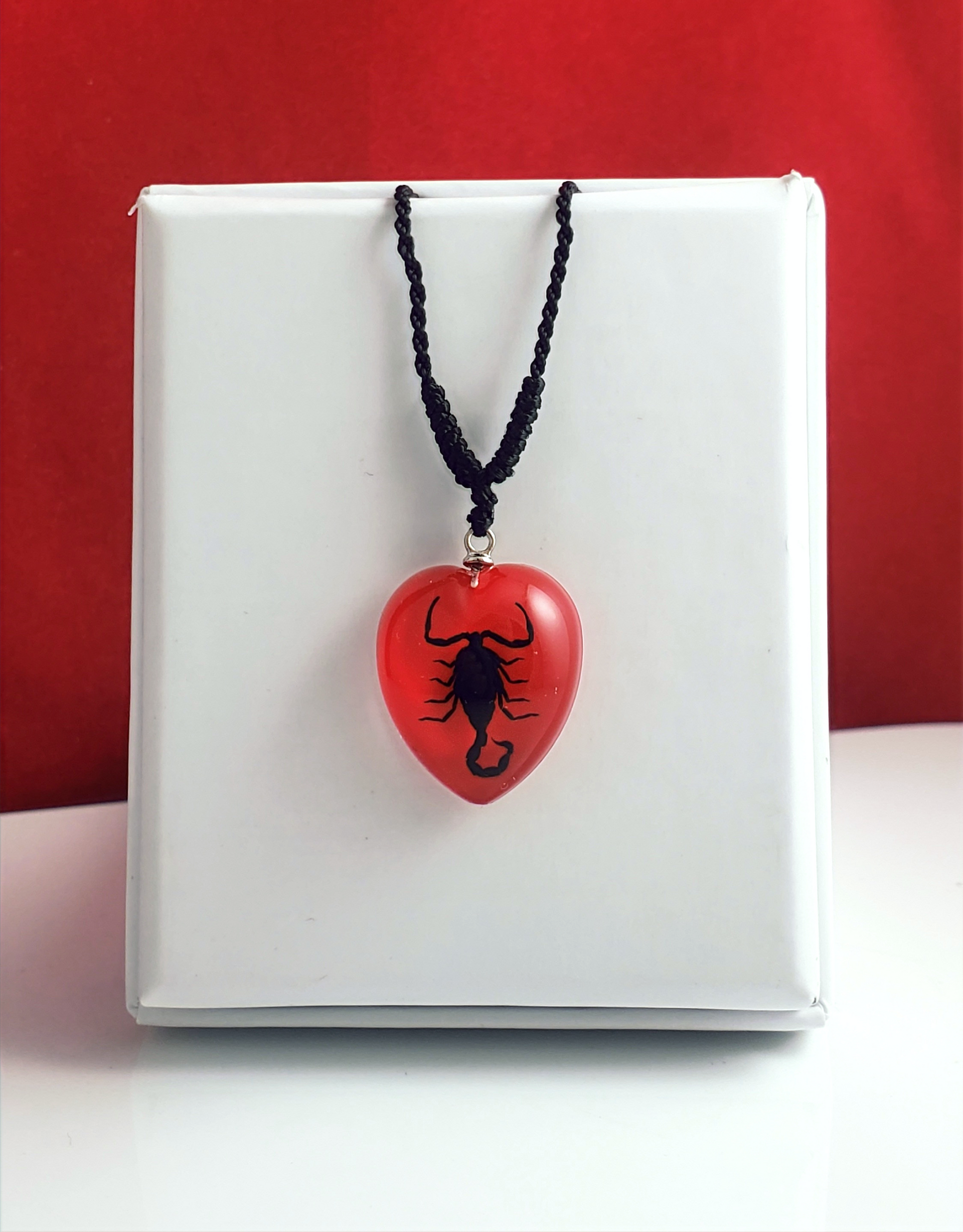 Black Scorpion Red Heart
