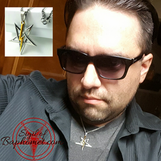 Anton LaVey Sigil and Baphomet Necklaces