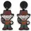 Miniatura: Freddy Dangle Earrings