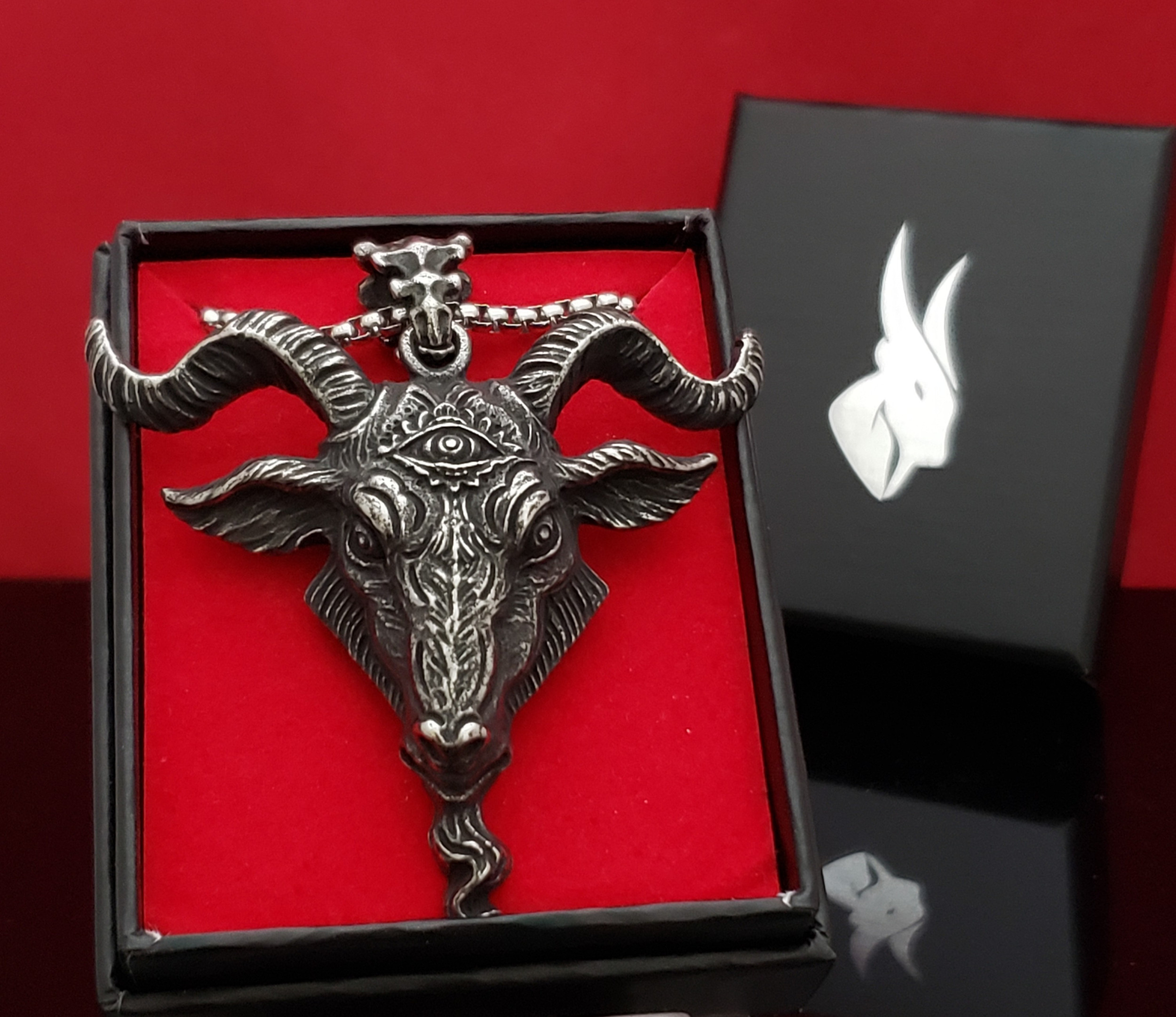 Baphomet Pendant | Sigil Occult Jewelry