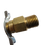 Thumbnail: 230 HD Brass 3/8 inch Draincock Side View
