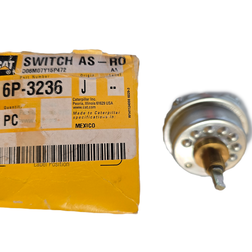 CAT P/N | 6P-3236 Genuine Caterpillar 7 Position Rotary Speed Cont Switch 6P3236 with OEM package view