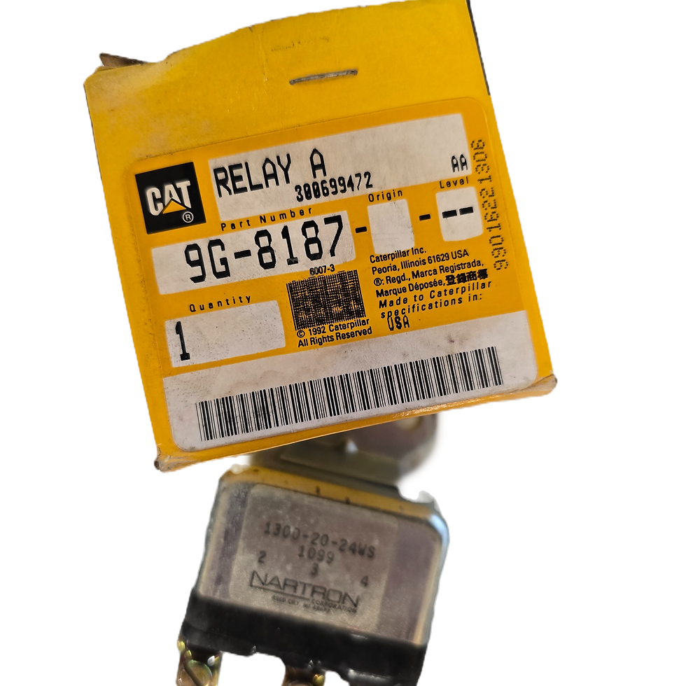 CAT P/N | 9G-8187 Back-up Horn Relay Caterpillar 9G8187 with OEM package view