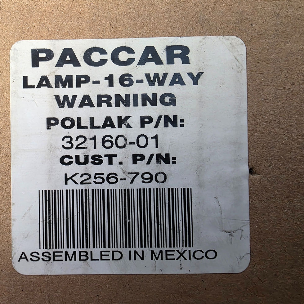 Paccar K256-790 Lamp -16-Way Warning Indicator Module