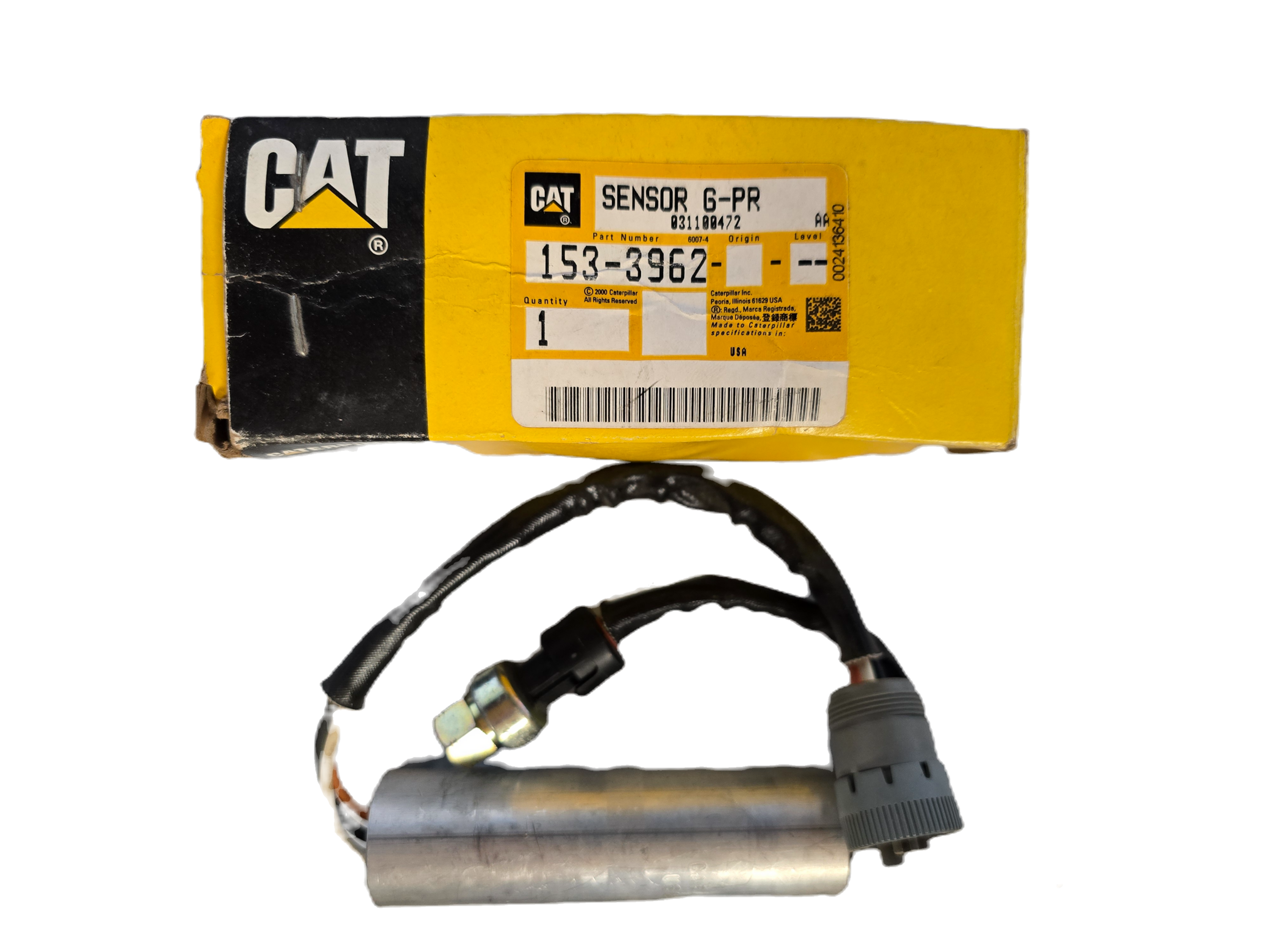 CAT P/N | 153-3962: 5kHz Pulse width Modulation Pressure Sensor 1533962 with OEM package View
