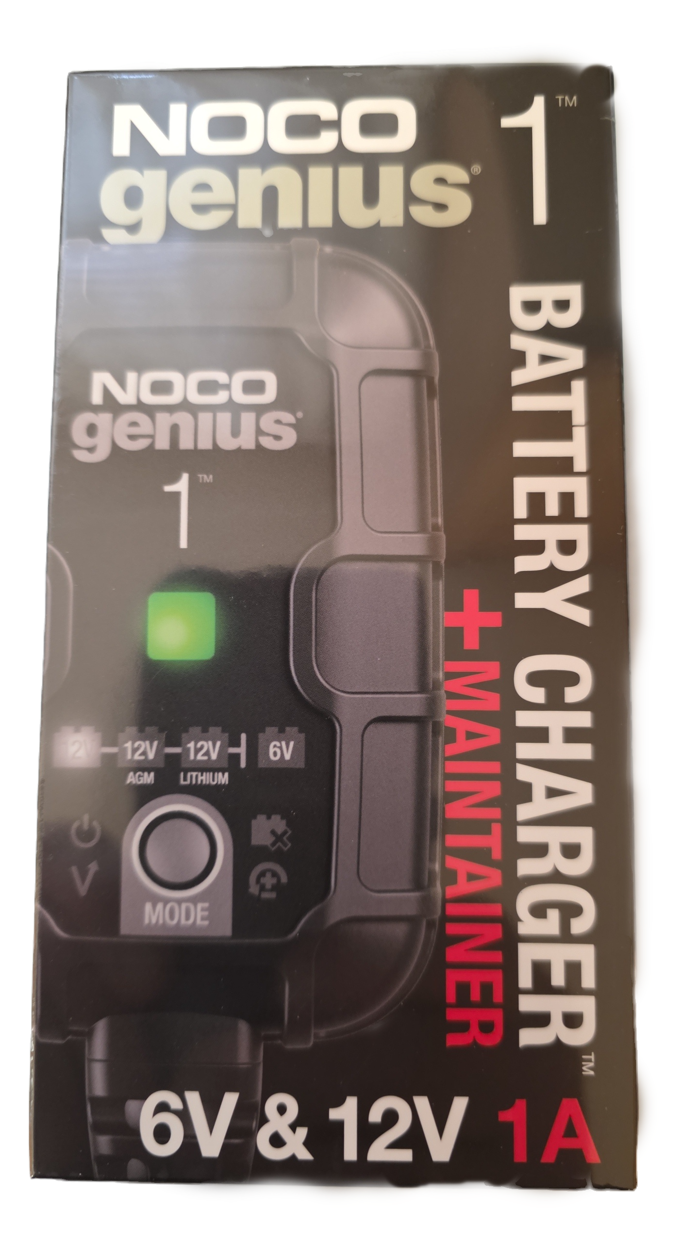 NOCO genius 1 / 6v & 12 V 1 amp Smart Battery Charger / Maintainer