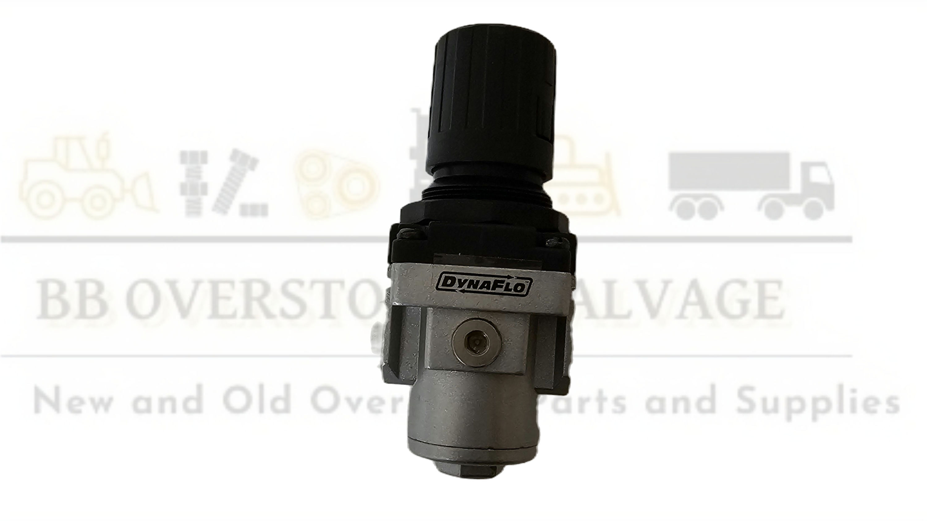 0425918 DynaFlo Air Regulator 220 Max psi  Adjustable 7-145psi side view
