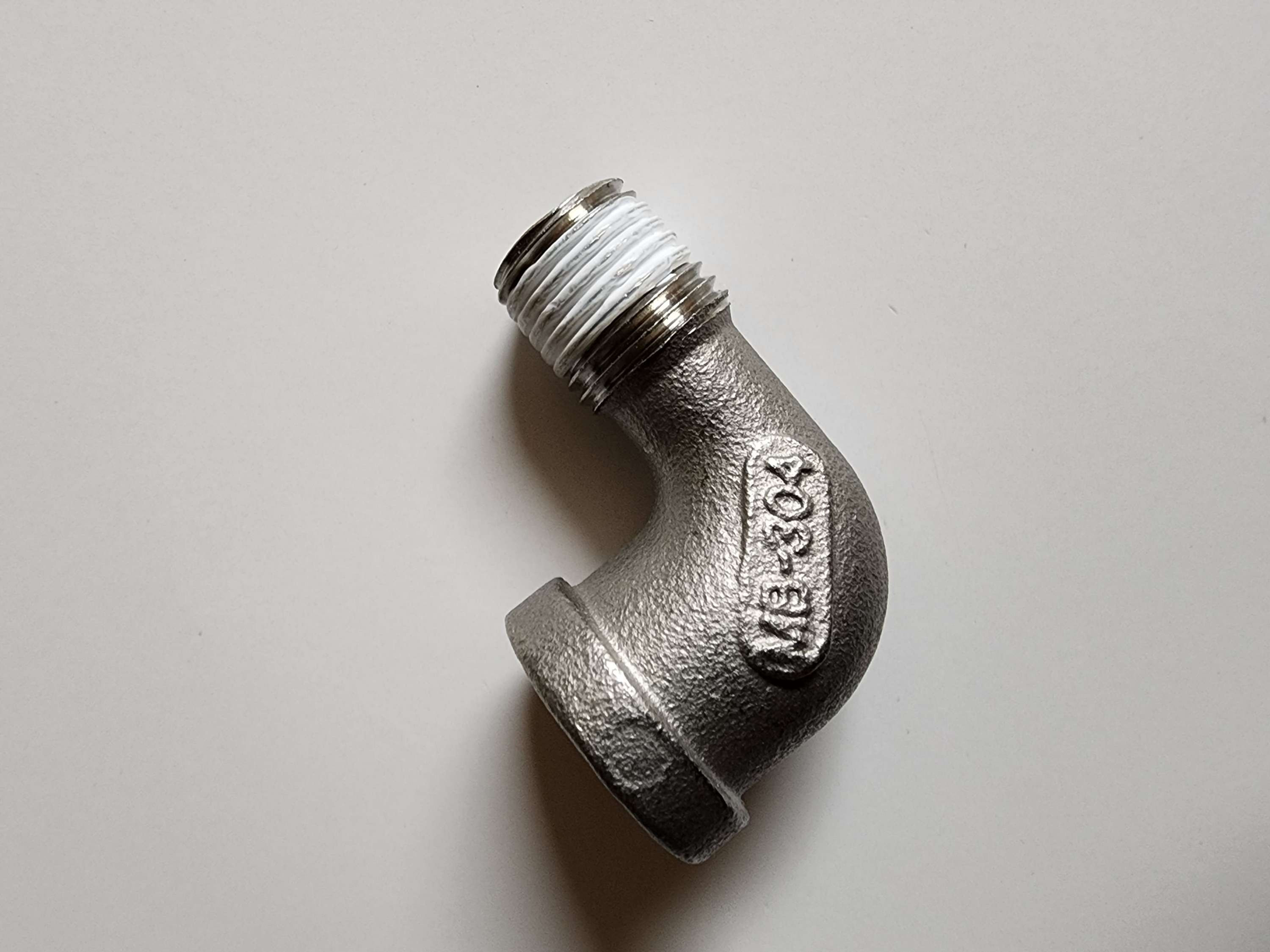 1/4 in. 90 degree 304 Stainless Steel Steet Elbow