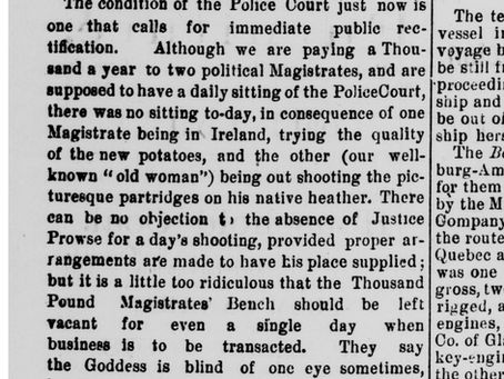 Police Court: Sept. 01, 1880