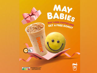 Dunkin' Celebrates May Birthdays with Free Donut Treat