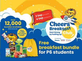 Cheers to a Great Start: Free Breakfast Bundles for PSLE Champs