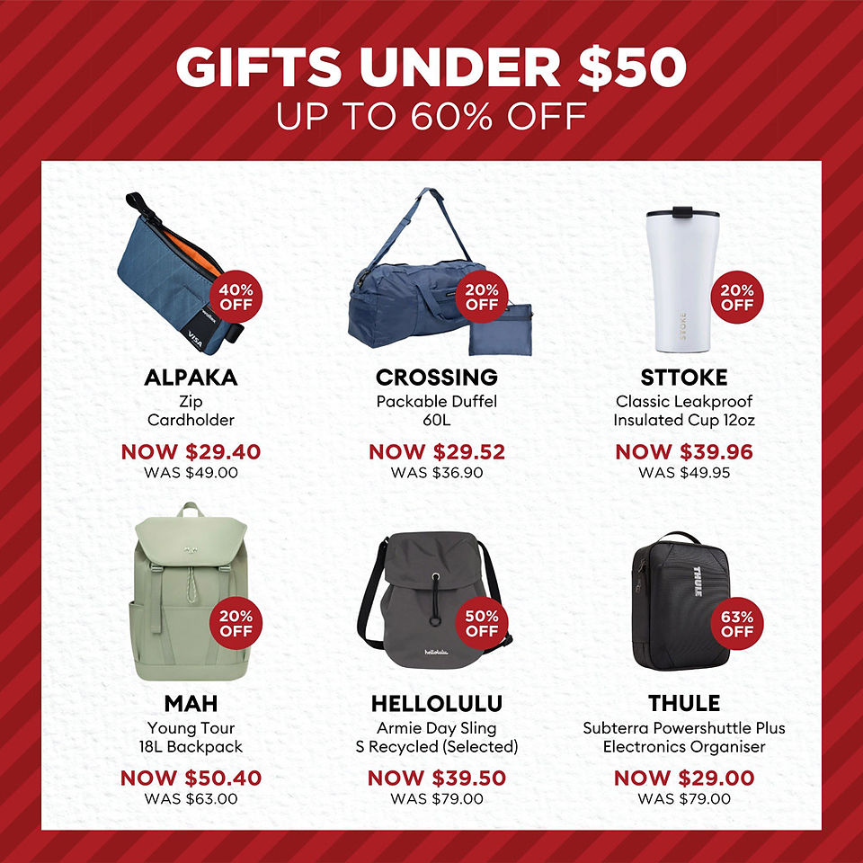 Christmas Gift and Travel Goods Market at Suntec City