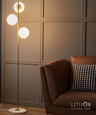 lititon floor lamp statement lighting