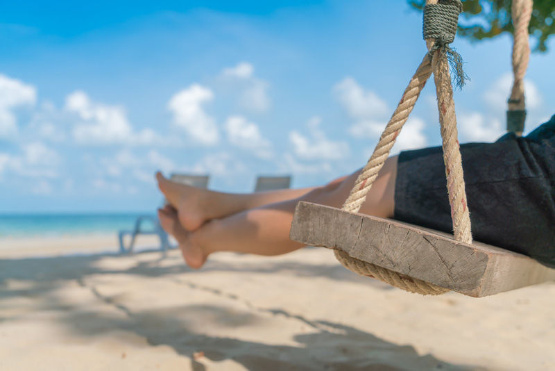 Slowcation enjoy a swing