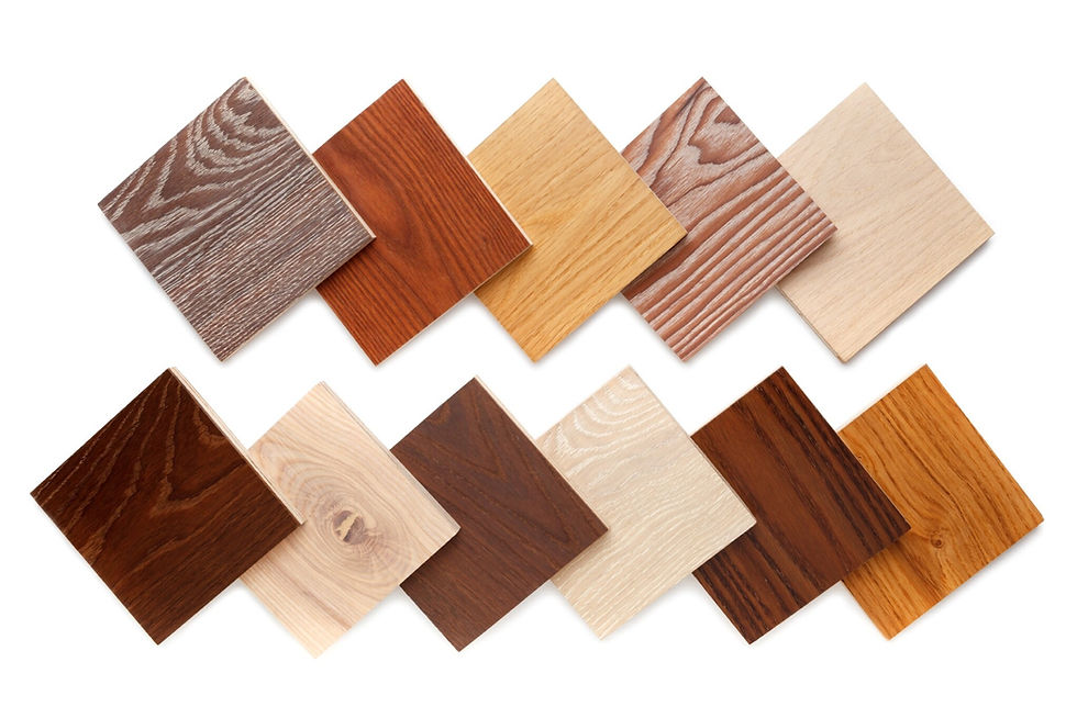 wood samples