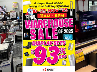 The Final Countdown: BEST Denki’s Warehouse Sale is On