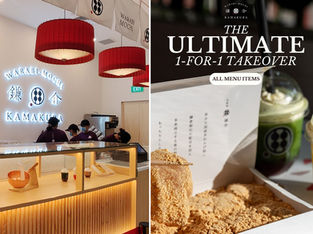 Sweet Deal Alert: 1-for-1 Everything at Warabimochi Kamakura Singapore