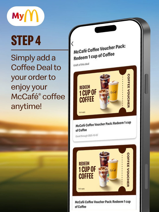 McDonald's Singapore Brings Back $9.90 Coffee Voucher Pack with 6 McCafé Drinks