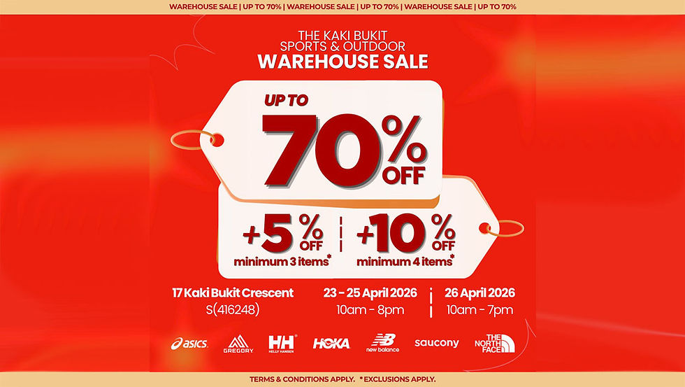 Outdoor Venture Warehouse Sale 2026: Score Deals Up To 70% Off On Sports & Outdoor Gear