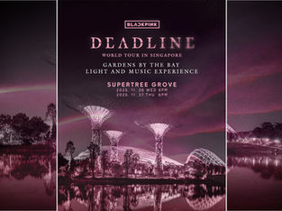 Gardens by the Bay Glows Pink with BLACKPINK’s Supertree Music Showcase