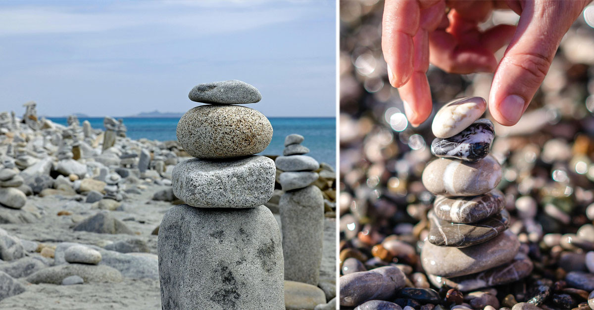 People Stacking Rocks Think Before You Stack: Why Stacking Rock Cairns on Your Travels Does ...