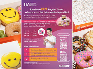Test Your Mobile Speed on IMconnected App and Enjoy a Free Dunkin’ Donut